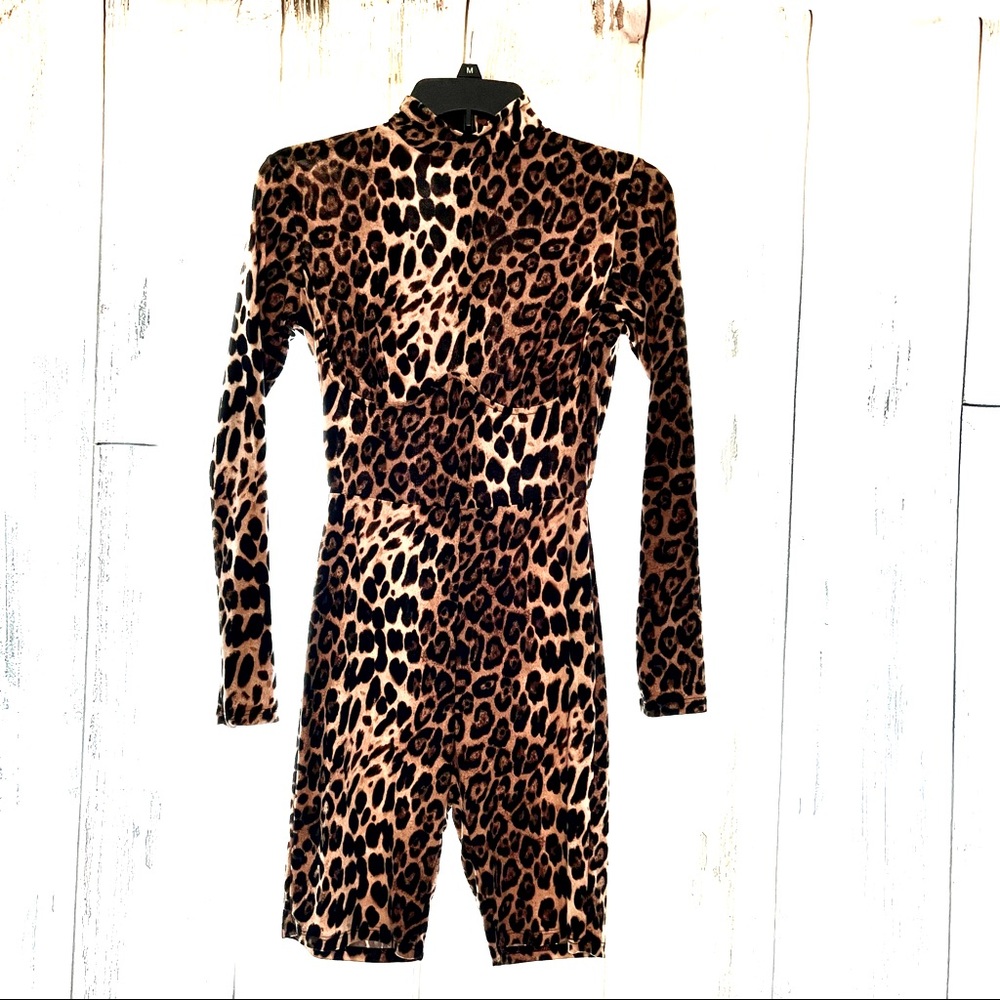 Day and Night Cheetah romper
